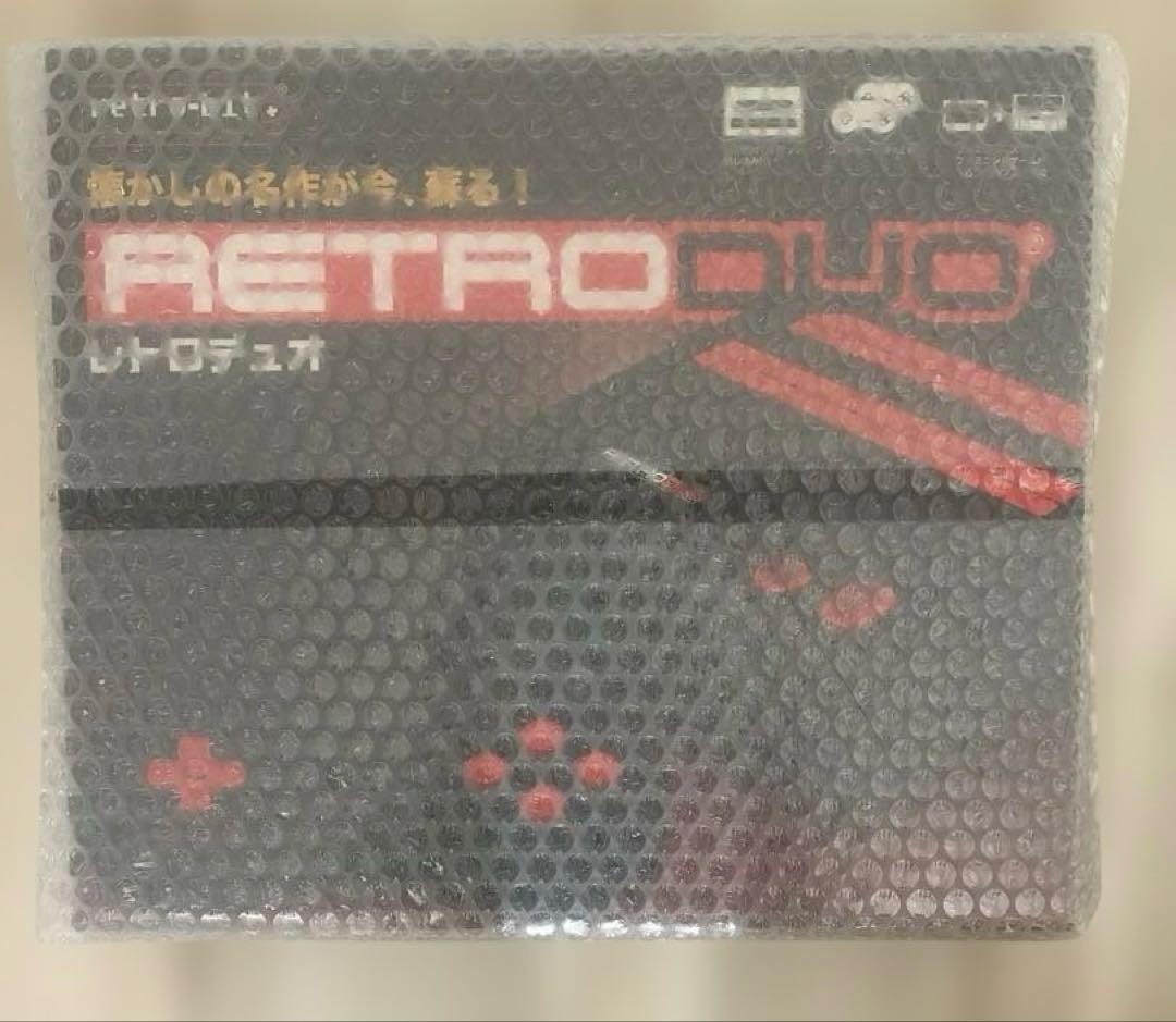 【新品未開封】RETRODUO ゲーム機 レトロデュオ　　スーファミ　ファミコン