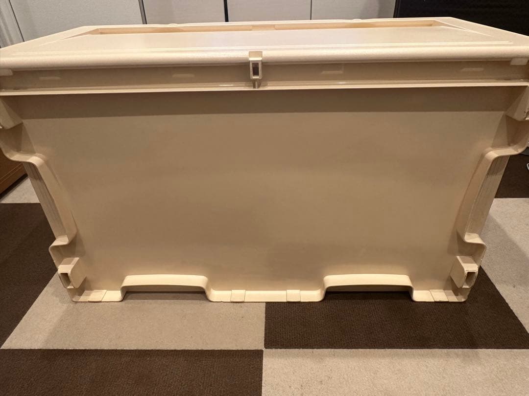 タッパーウェア　Tupperware　スーパーチェスト　クリーム　2段引き出し