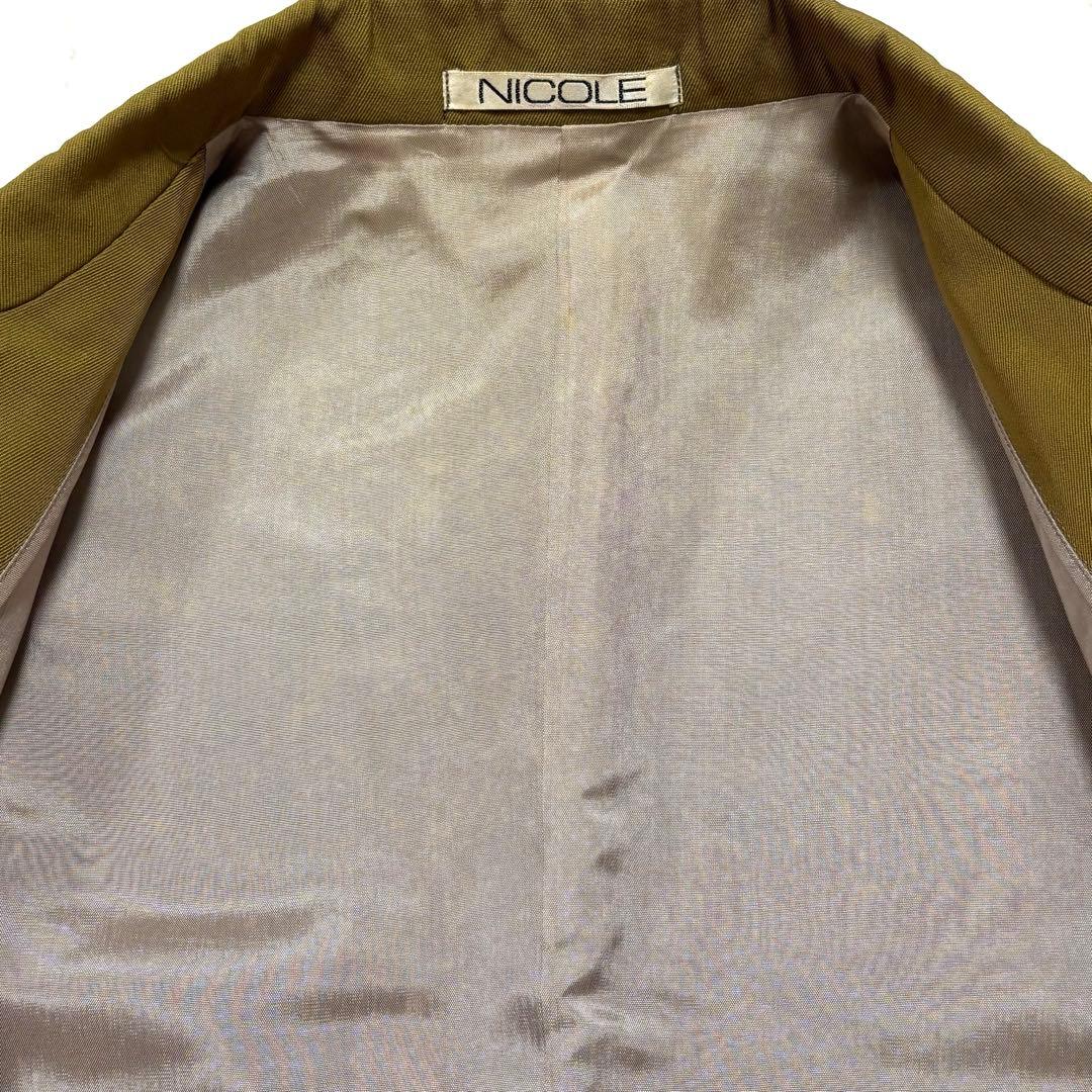 80s 小林由紀雄期 ムッシュニコル 3ピース スーツ 上下 ヴィンテージ