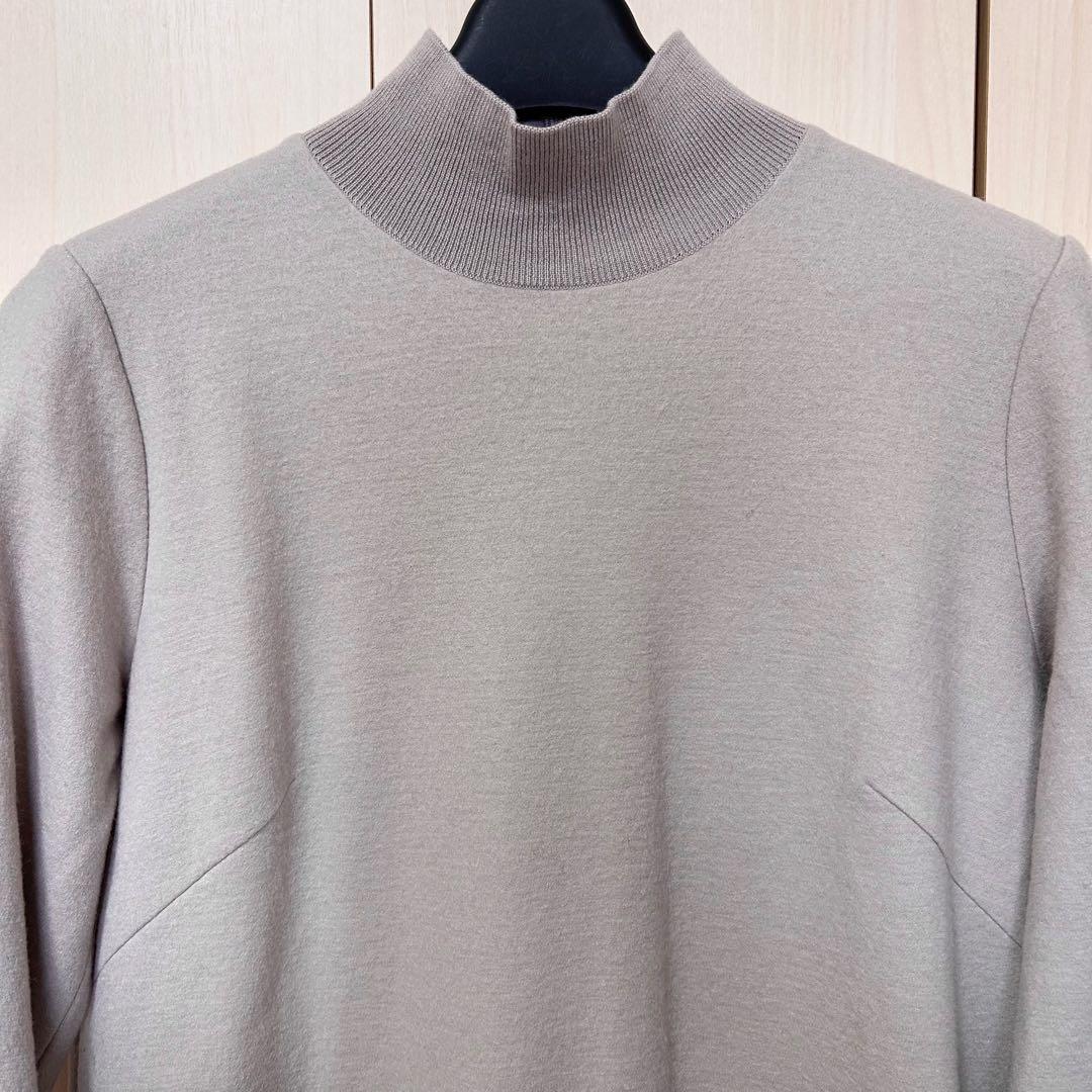 23AW♡ANAYI アナイ ウールジャージーヘムフレアワンピース 38