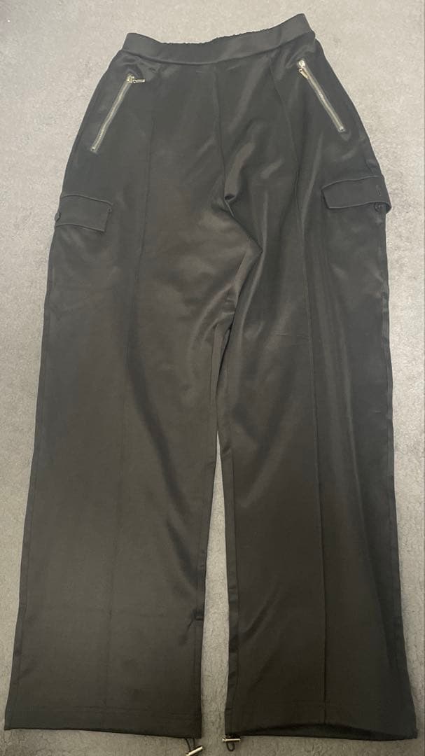 CINEMATIQ ストレッチカーゴパンツ グレー Lサイズ