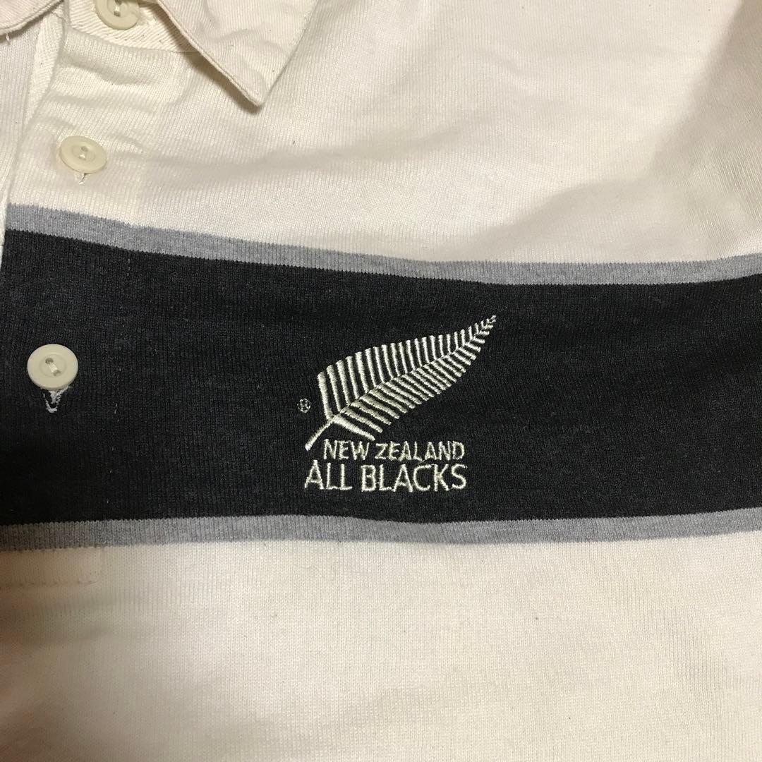 カンタベリー オブニュージーランド　オールブラックス　ラガーシャツ　タグ付き