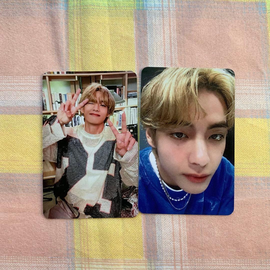 BTS 事前収録 Layover 特典 トレカ テヒョン 2枚