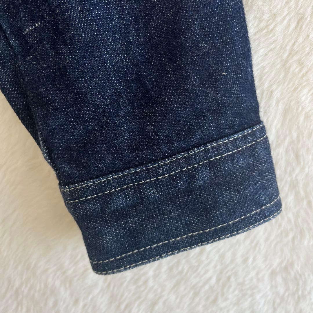 【美品】 90s agnes b レディース デニムジャケット フランス製 2