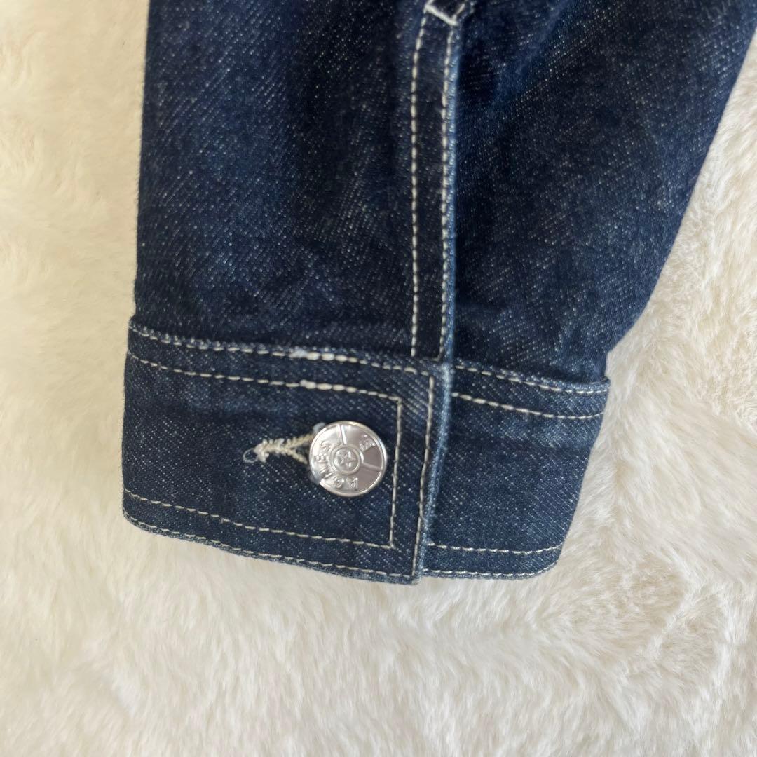 【美品】 90s agnes b レディース デニムジャケット フランス製 2
