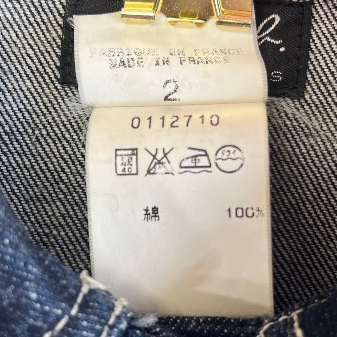 【美品】 90s agnes b レディース デニムジャケット フランス製 2