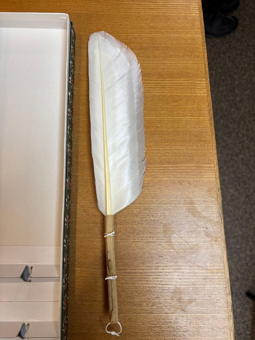 茶道具　羽箒　炉用