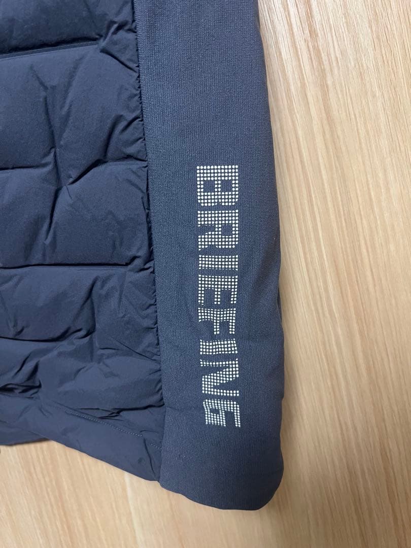 BRIEFING ダウンベスト　XL チャコール