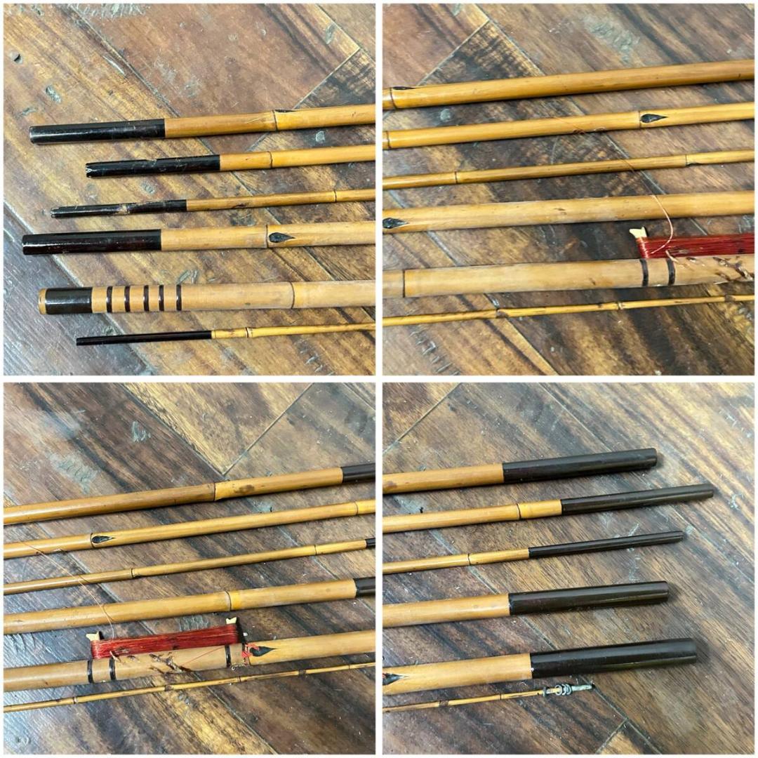 和竿　へら竿　まとめて　6点　良作　竿政　他　釣り竿　竹竿