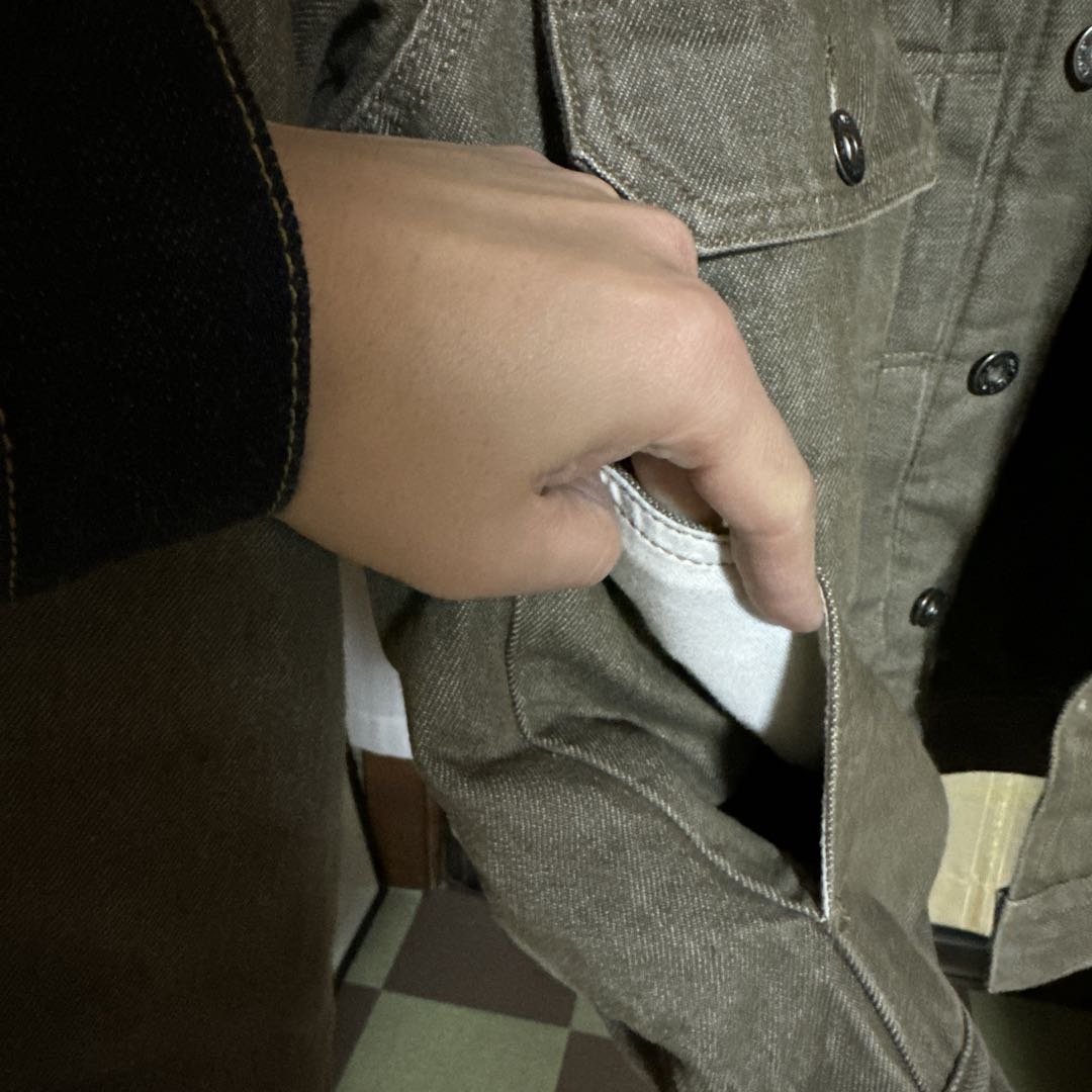 S*a様 リーバイス LMC ボア ジャケット M オーガニックコットン