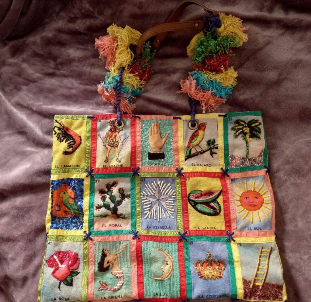 レア Jamin Puech ジャマンピュエッシュ ロテリア トートバッグ 大