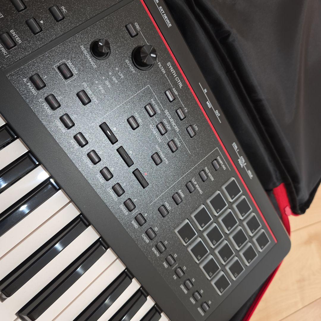 Roland　Fantom06　シンセサイザー　アダプター　取扱説明書　ケース