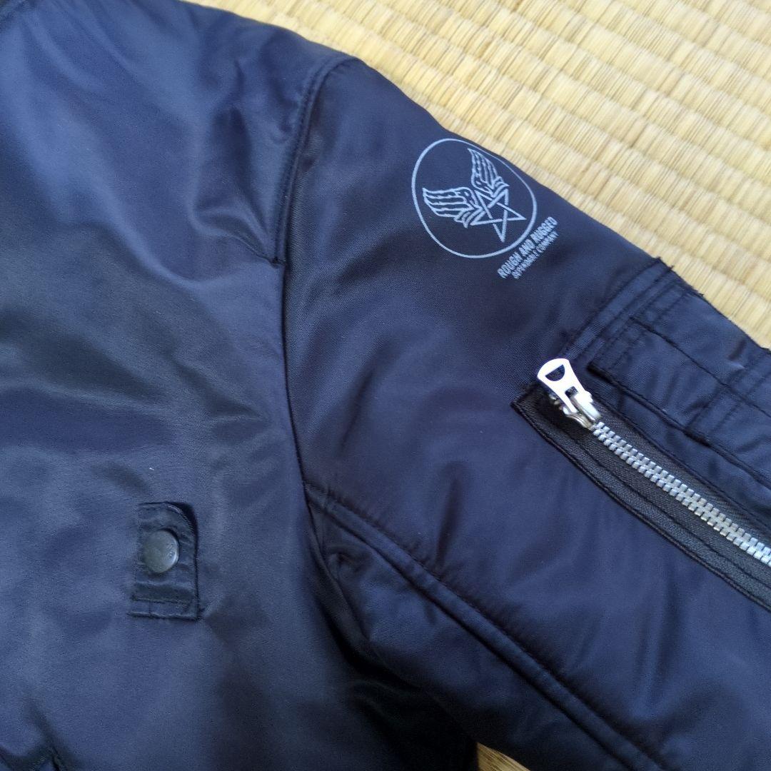 ラフアンドラゲット　リバーシブルMA-1 M〜Lサイズ美品です。