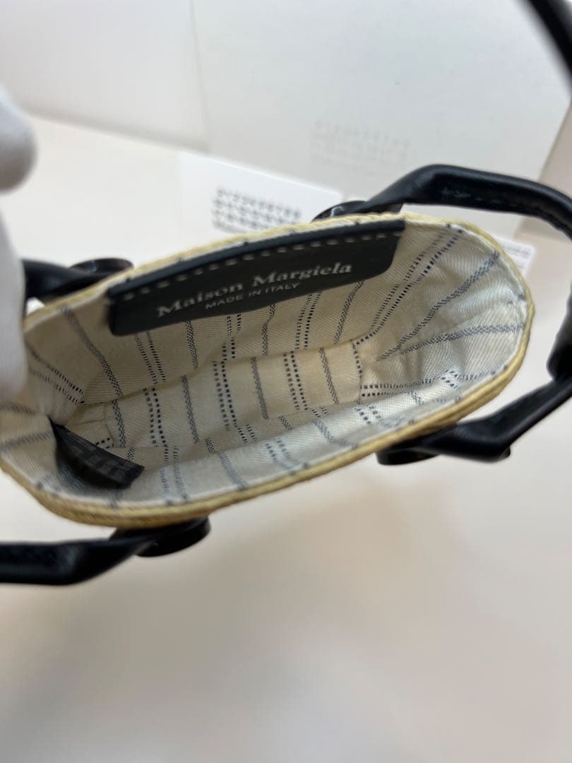 Maison Margiela メゾンマルジェラ ミニかごカゴ　ミニハンドバッグ