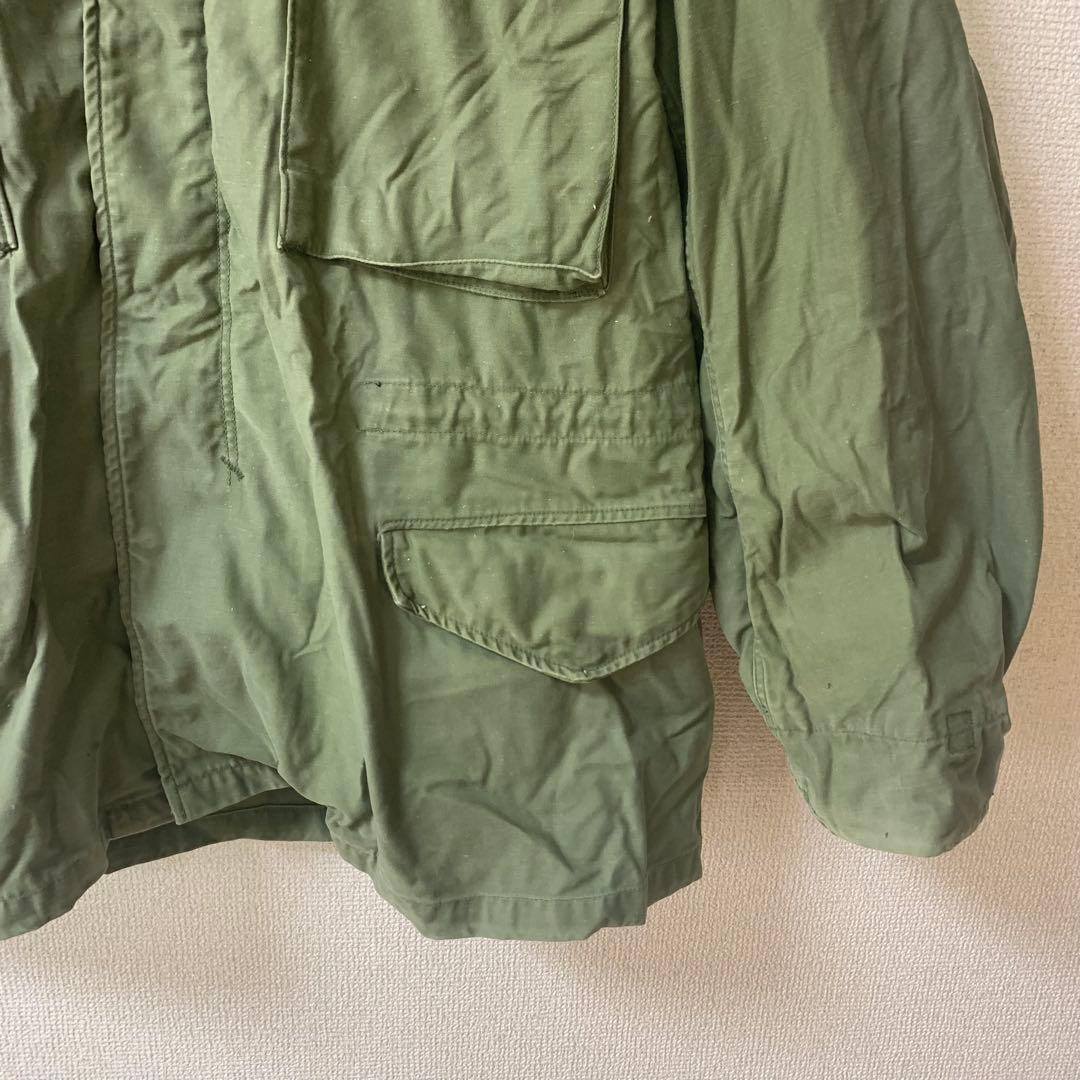 t*y様 【実物】アメリカ軍　ミリタリジャケット　M65 ブラスジッパー　カーキ