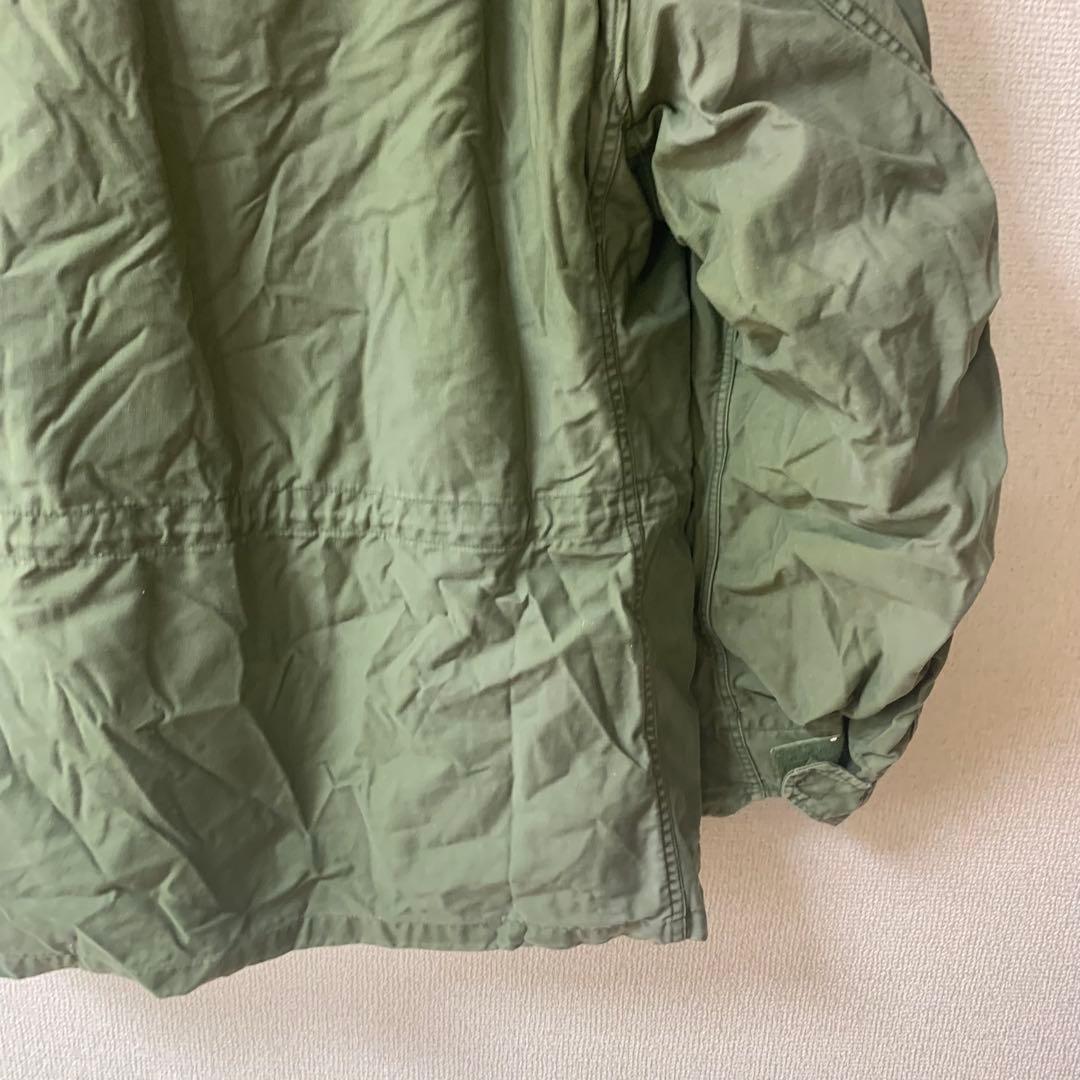 t*y様 【実物】アメリカ軍　ミリタリジャケット　M65 ブラスジッパー　カーキ