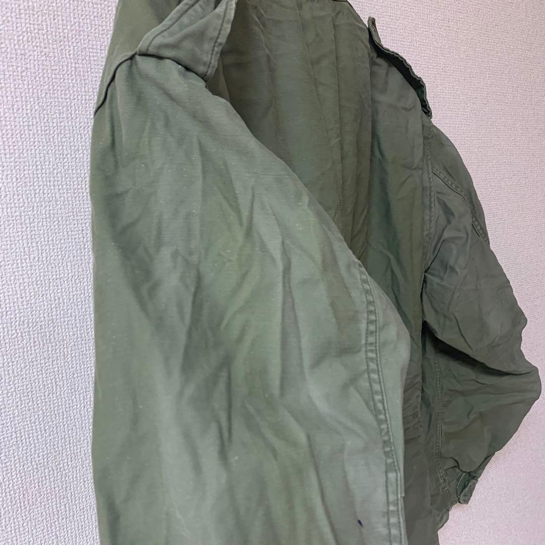 t*y様 【実物】アメリカ軍　ミリタリジャケット　M65 ブラスジッパー　カーキ