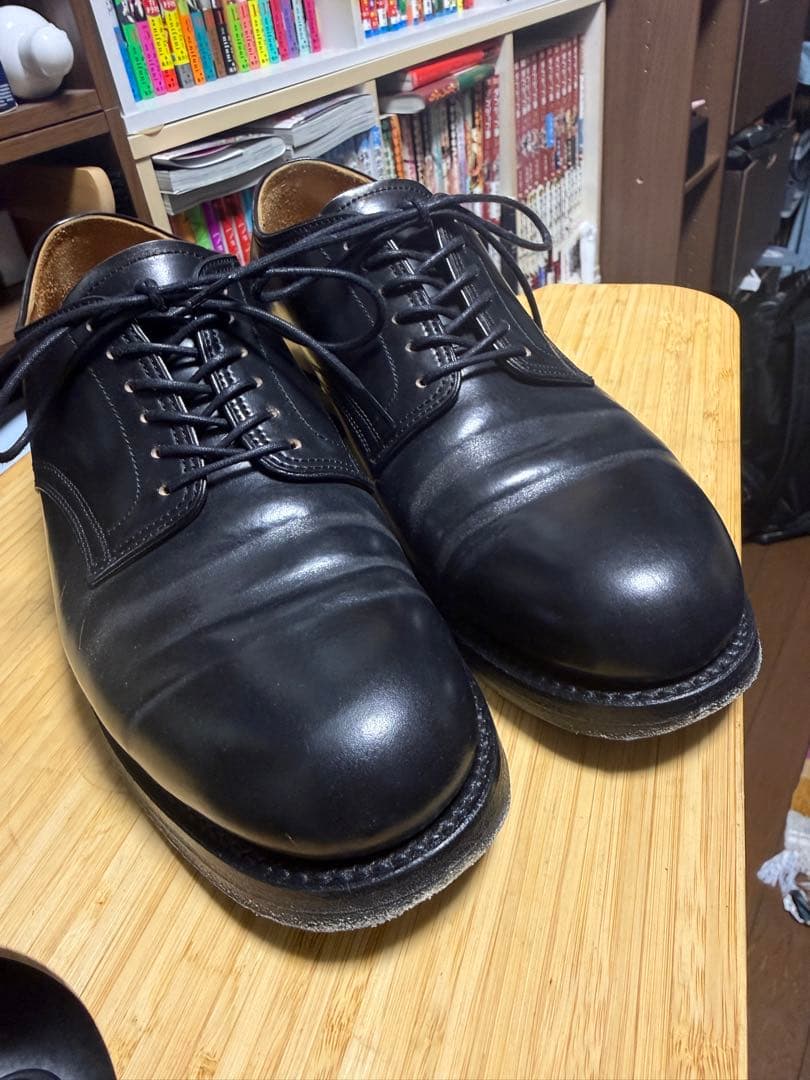 moto 墨染コードバン プレーントウ