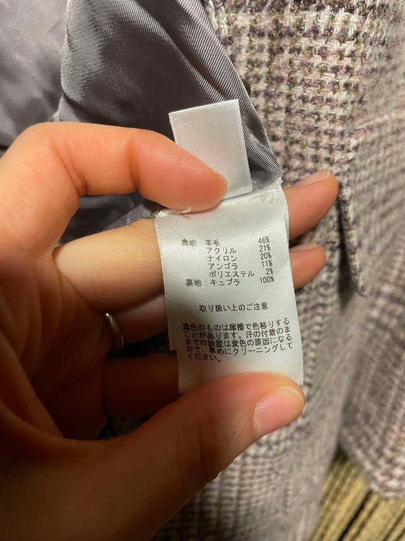 美品✨ブルックスブラザーズ　イタリア製上質ウールグレンチェック ジャケット　0