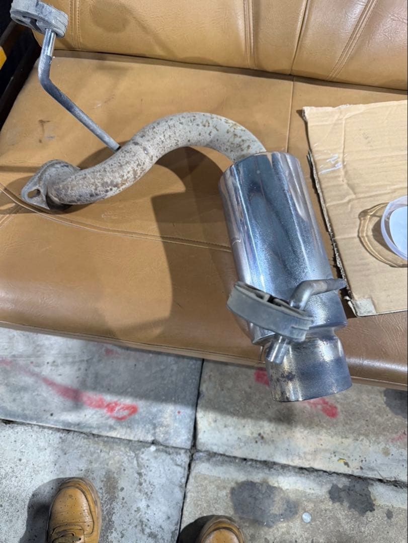 jb23ジムニー砲弾マフラー