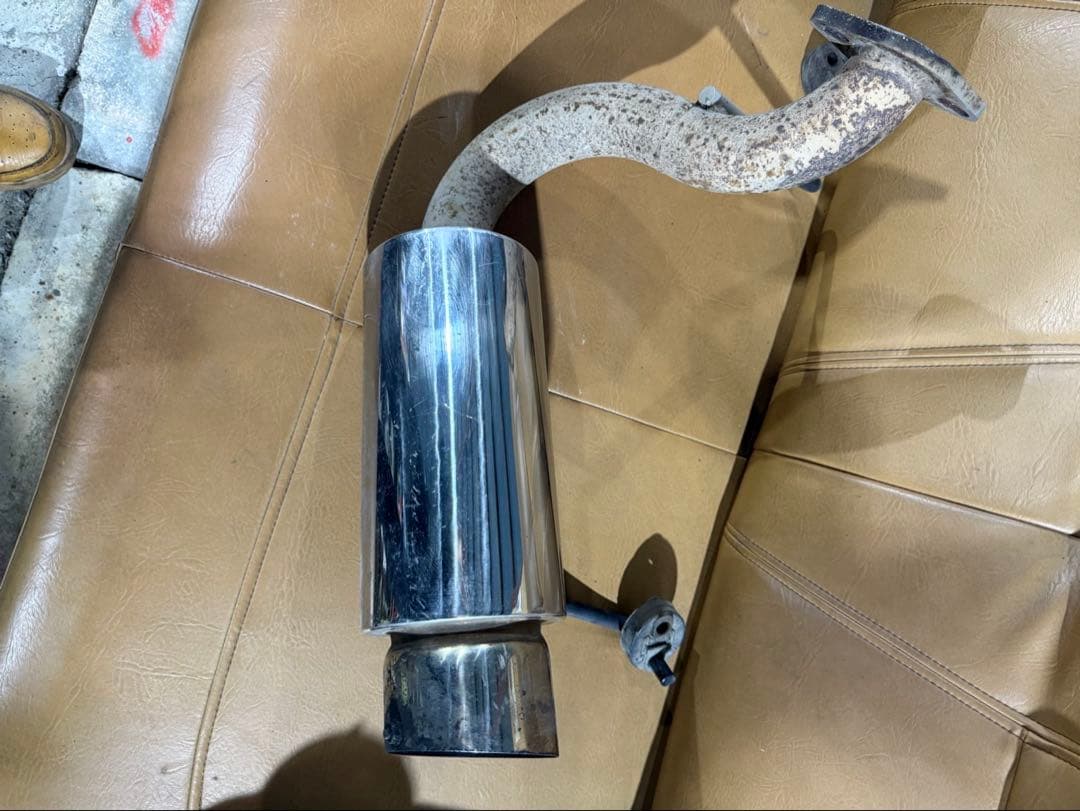 jb23ジムニー砲弾マフラー