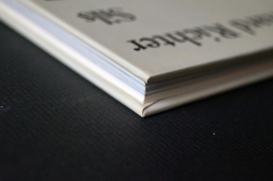 Gerhard Richter Sils　直筆サイン本