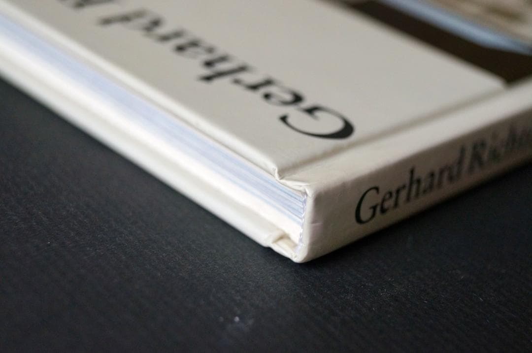 Gerhard Richter Sils　直筆サイン本