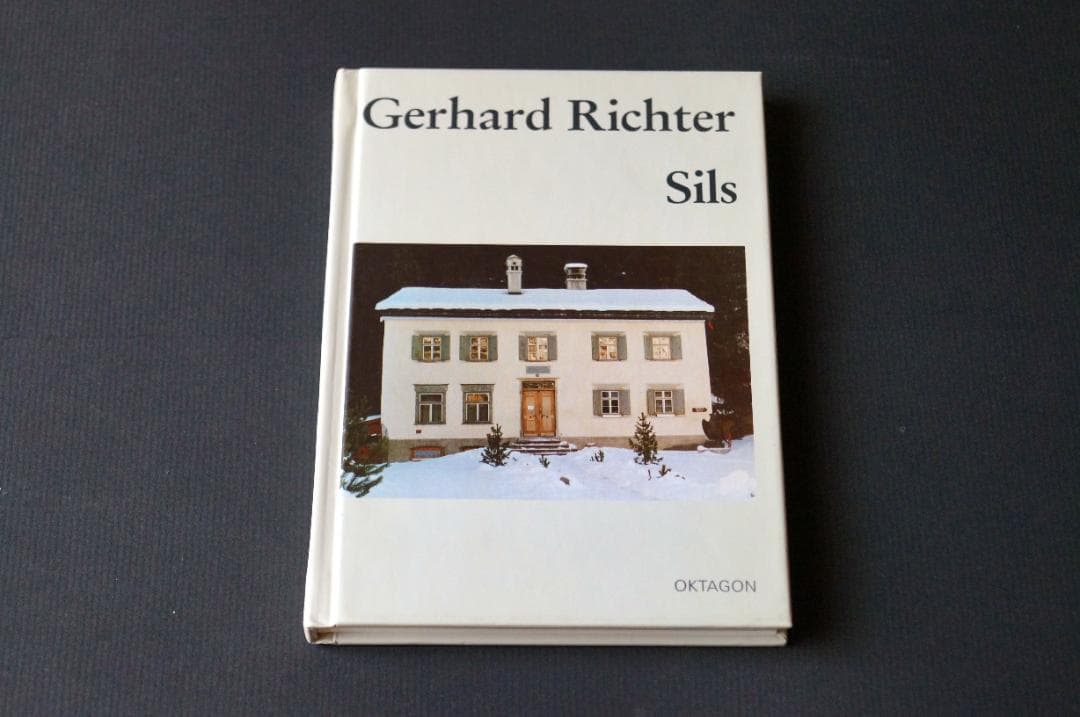 Gerhard Richter Sils　直筆サイン本