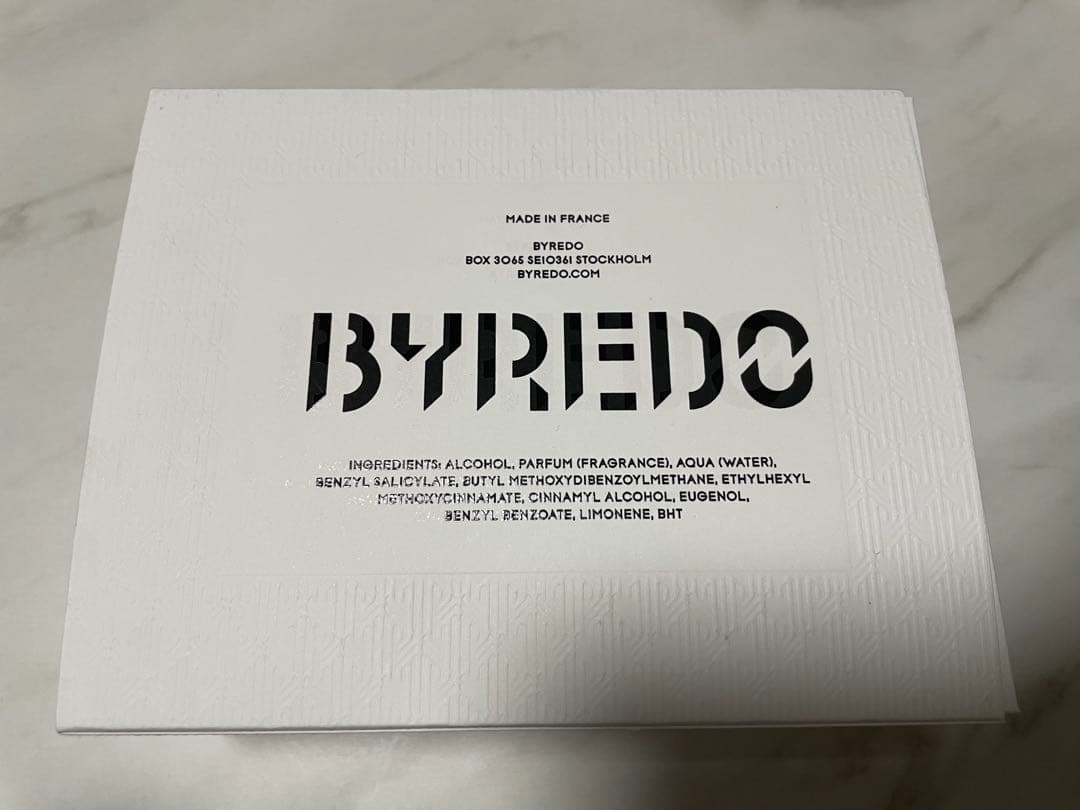 香水　BYREDO VELVET HAZE 50ml Eau de Parfum