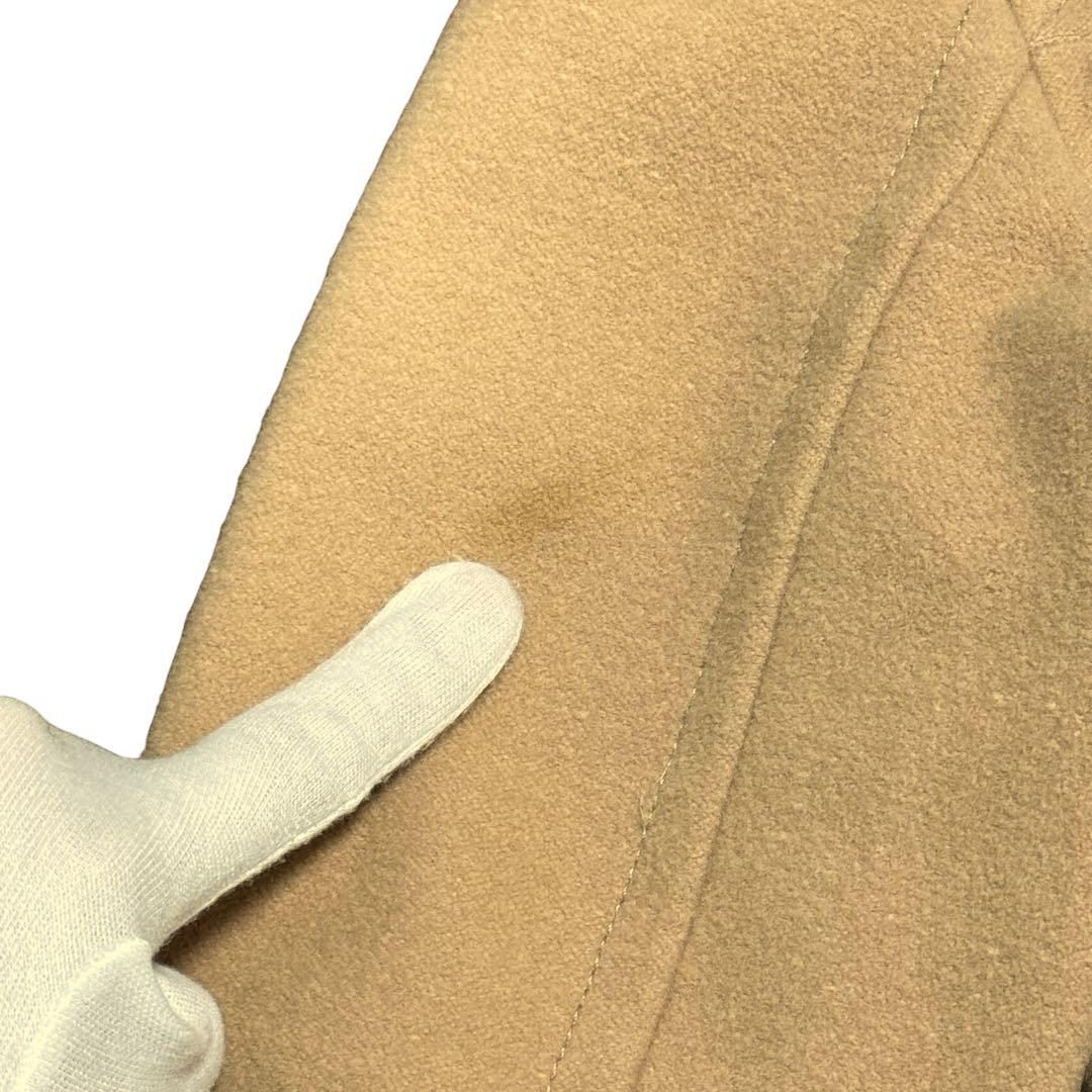 美品 BURBERRY BLUE LABEL アンゴラ混 コート キャメル 38