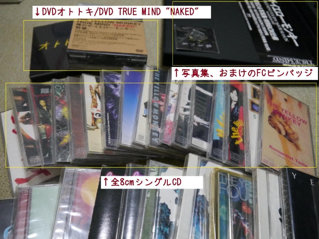 THE YELLOW MONKEYコレクション50点＋おまけ