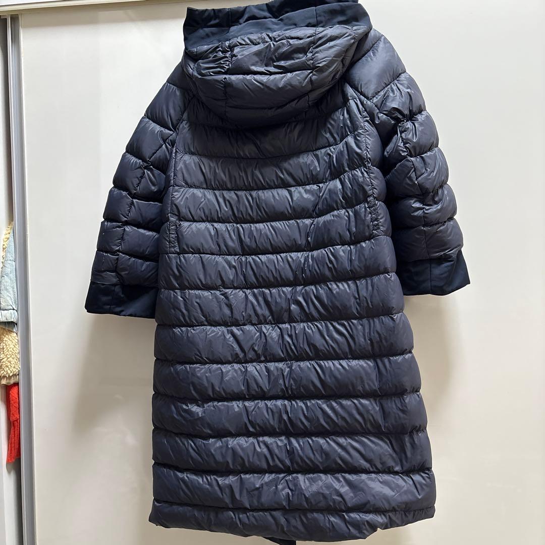 リバーシブルロングダウンコート