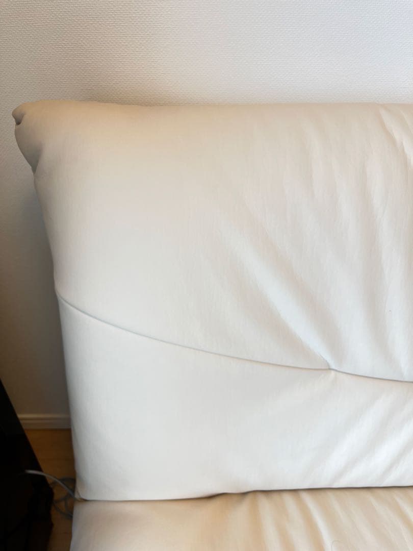 【美品】　大塚家具　ソフトレザー　ソファベッド　たのメル便送料込み　定価10万円