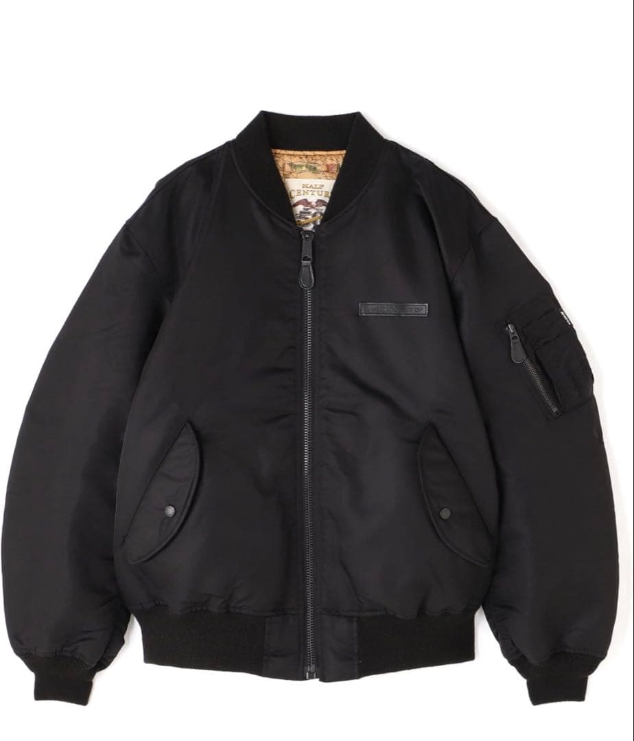 ジャケット・アウター AVIREX/50th MA-1 SIGNATURE BIG LOGO