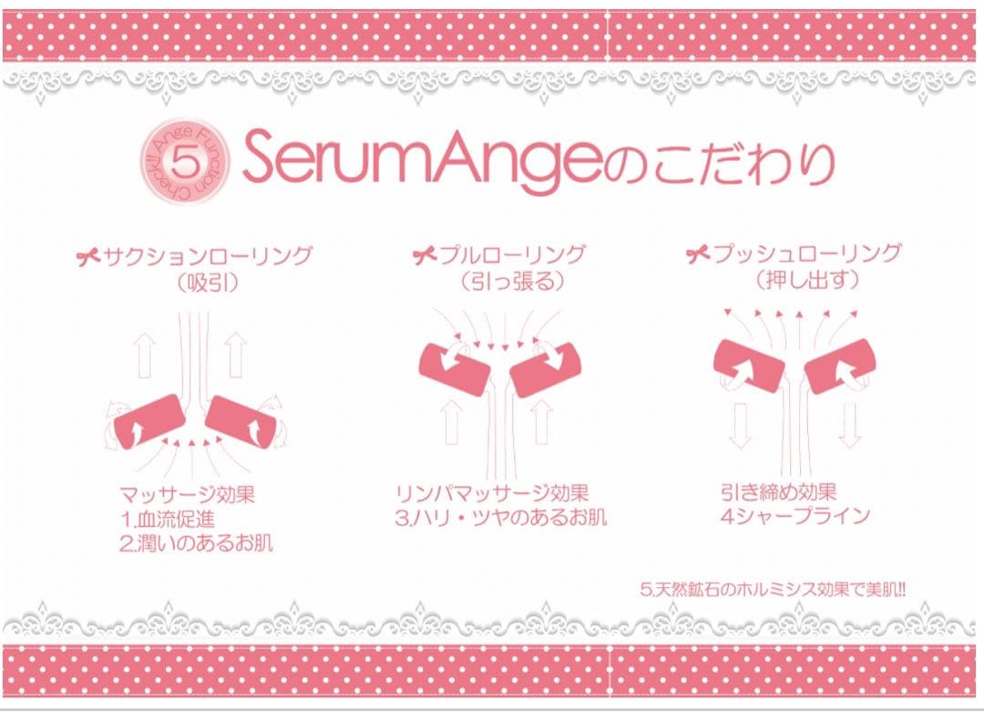 セラムアンジェ　ホルミシスイオンローラー⭐︎匿名配送　送料込み