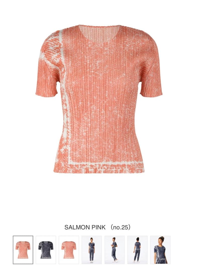 トップス PLEATS PLEAS TRAIL DENIM