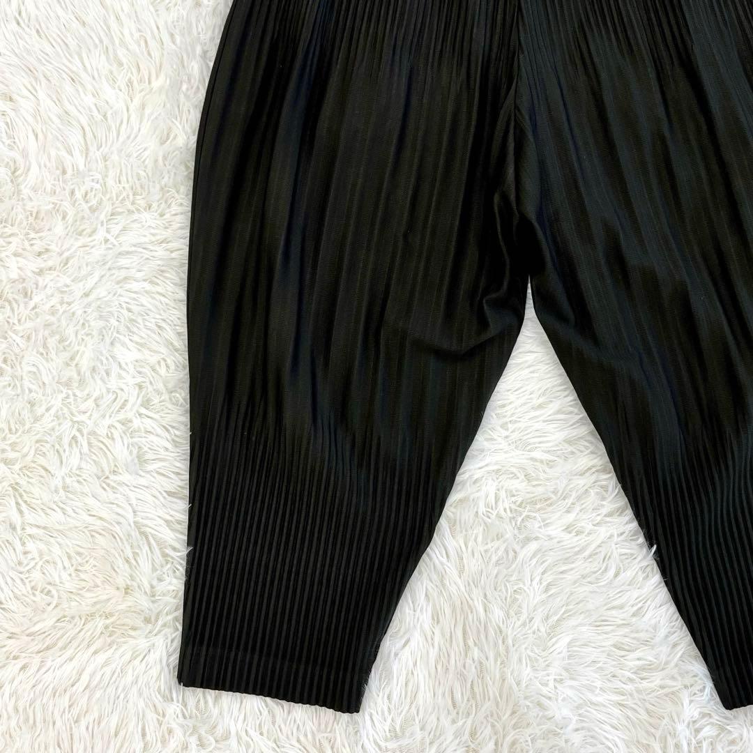 【美品】オムプリッセイッセイミヤケ・サルエルパンツ・プリーツ・