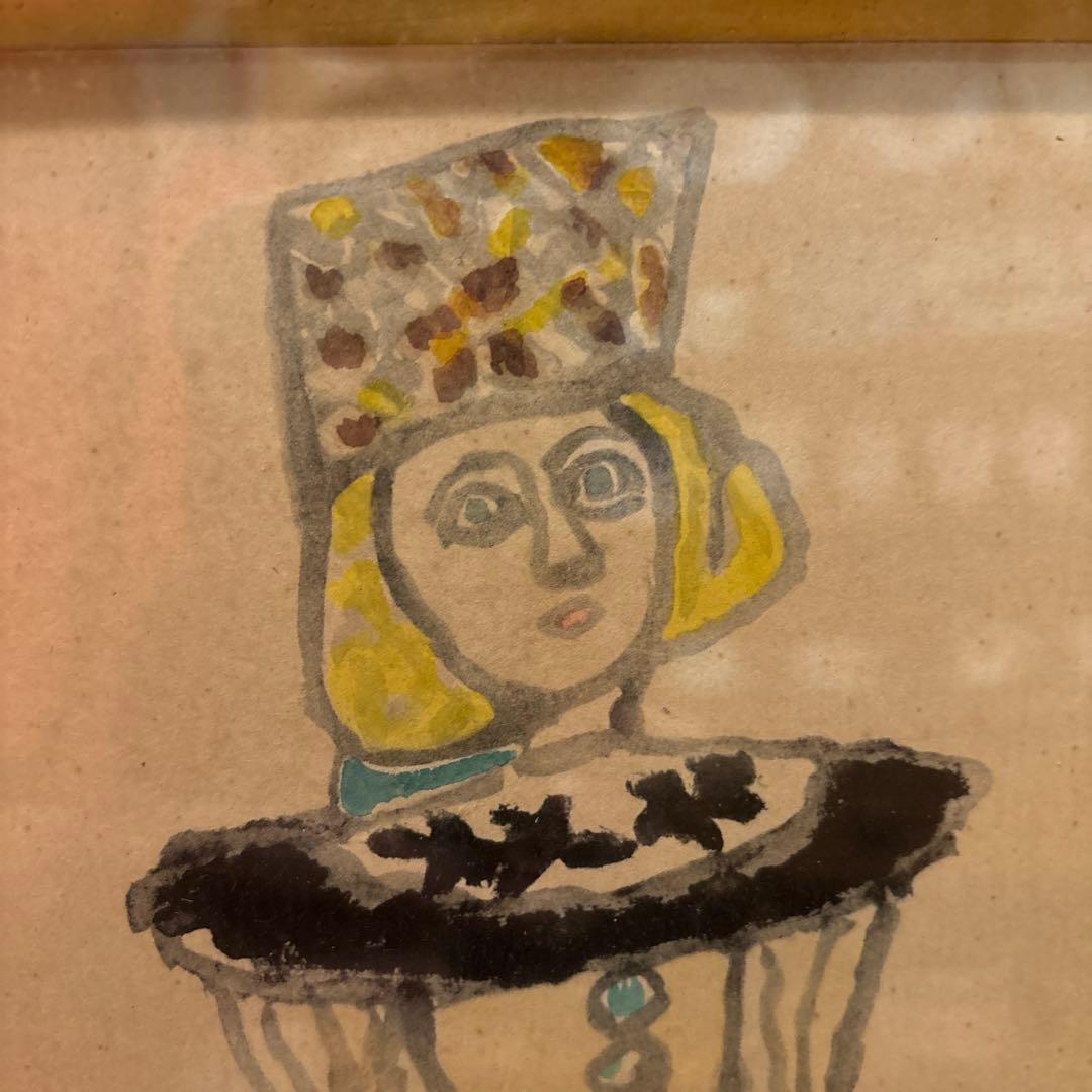 ミ*ー様 鈴木信太郎 日本画 水彩画