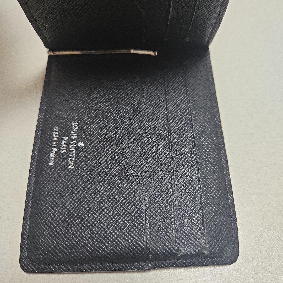 ルイヴィトン マネークリップ付き2つ折り財布