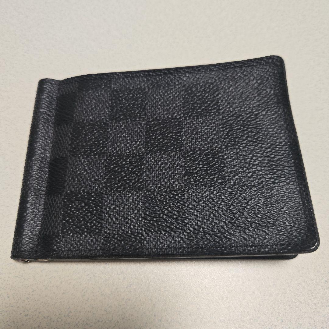 ルイヴィトン マネークリップ付き2つ折り財布