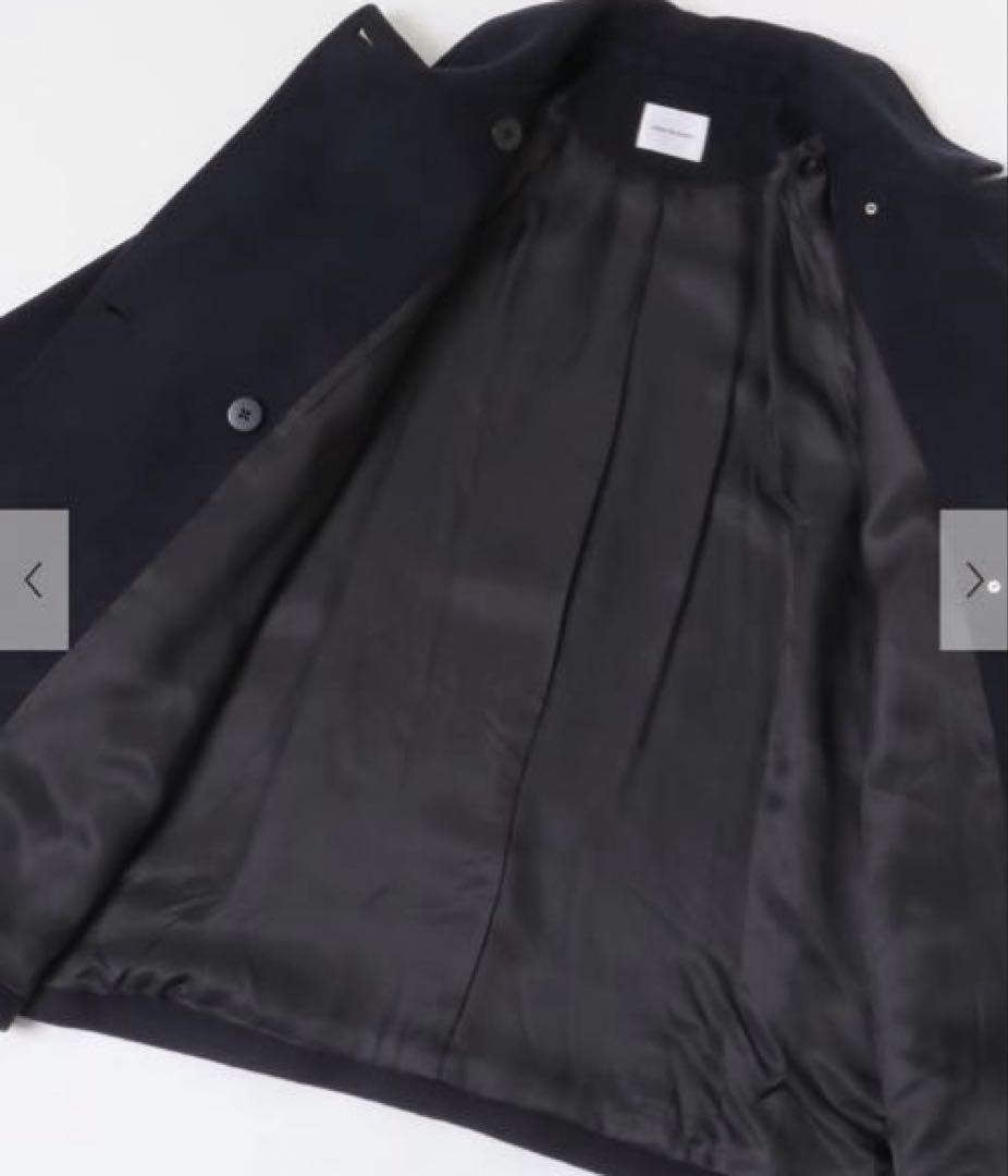 URBAN RESEARCH スーパー100メルトンPコート　ネイビー2025