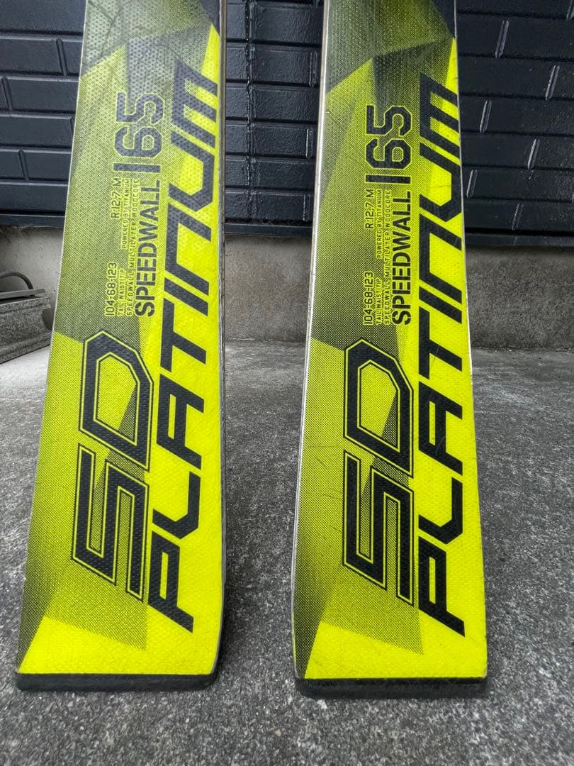 Völkl Platinum SPEEDWALL SD 165cmスキー板