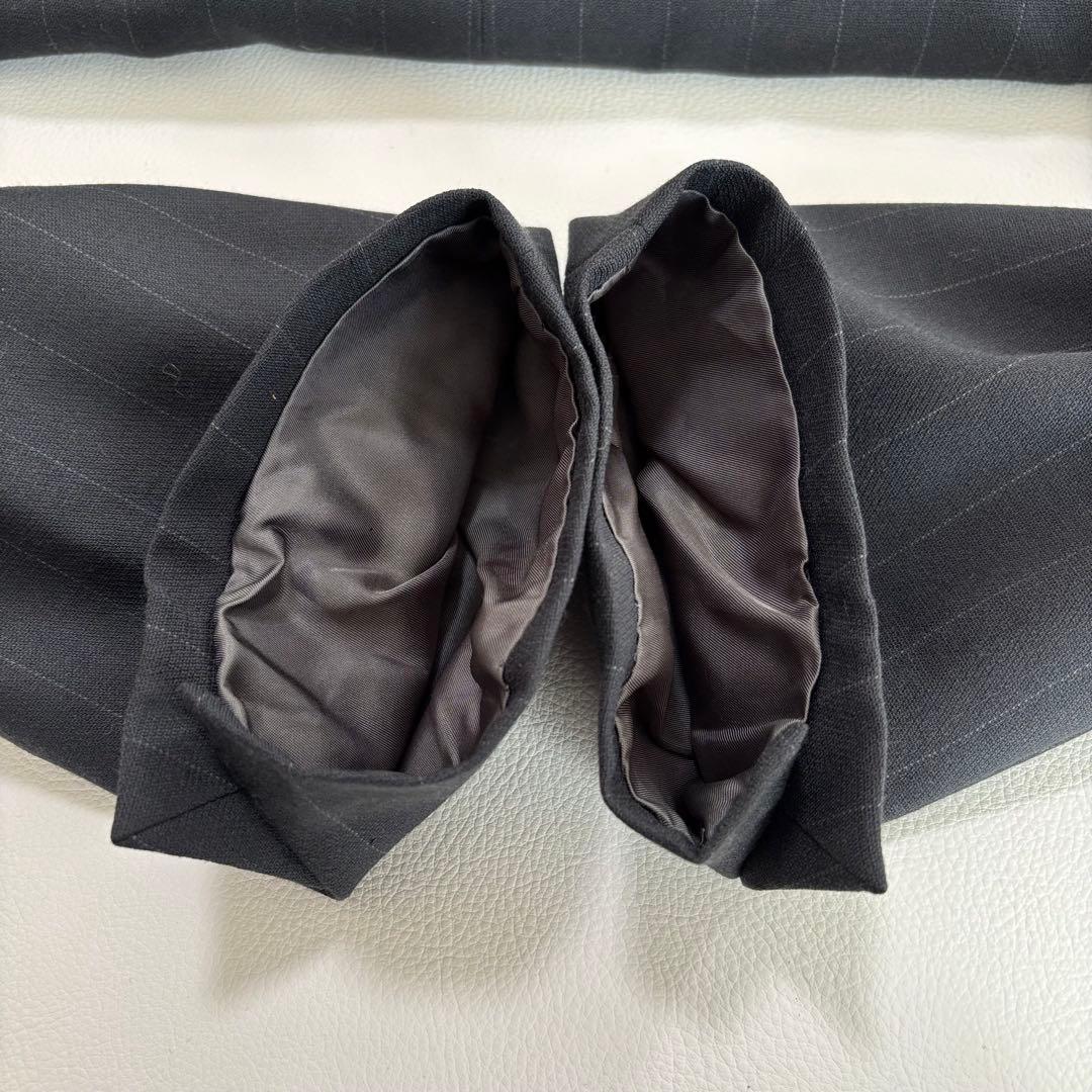 エンポリオアルマーニ ダブルレスト Lサイズ スーツ セットアップ 太ストライプ