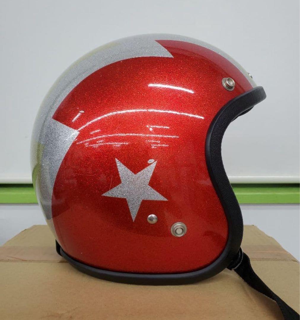 Buco ブコ　ヘルメット THUNDER BOLT サンダーボルト　Lサイズ