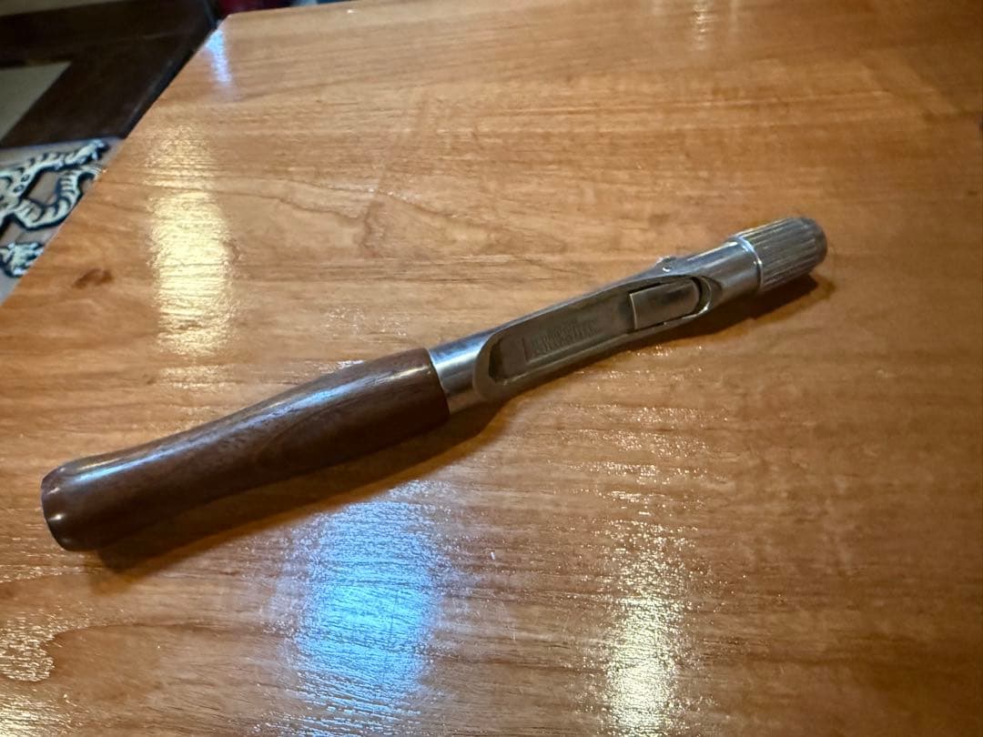 銘木ブライトキャスターグリップ　ブライトリバー