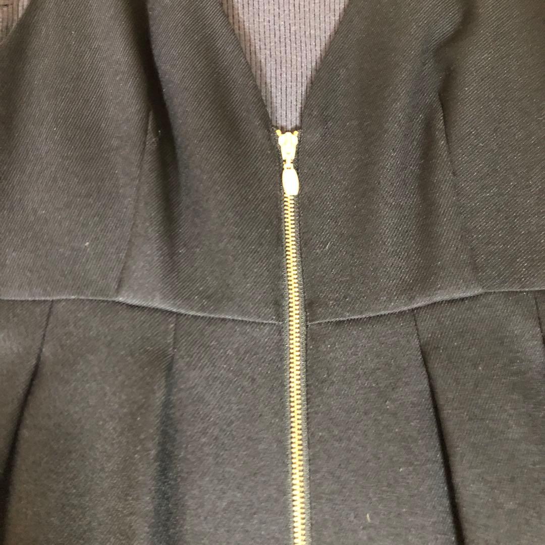 美品❣️ウールライクジャンパードレス