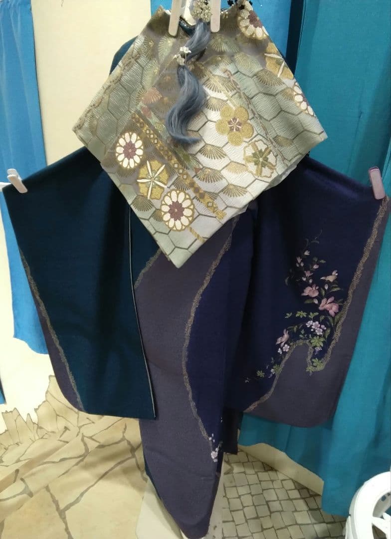 振袖フルセット、やまと誂製振袖、重ね衿、帯揚げ帯締め、西陣袋帯、襦袢、ガード加工