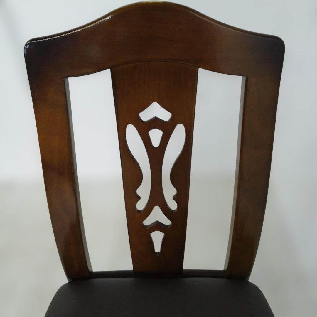 ③ カリモク コロニアル アームレスチェア ダイニングチェア