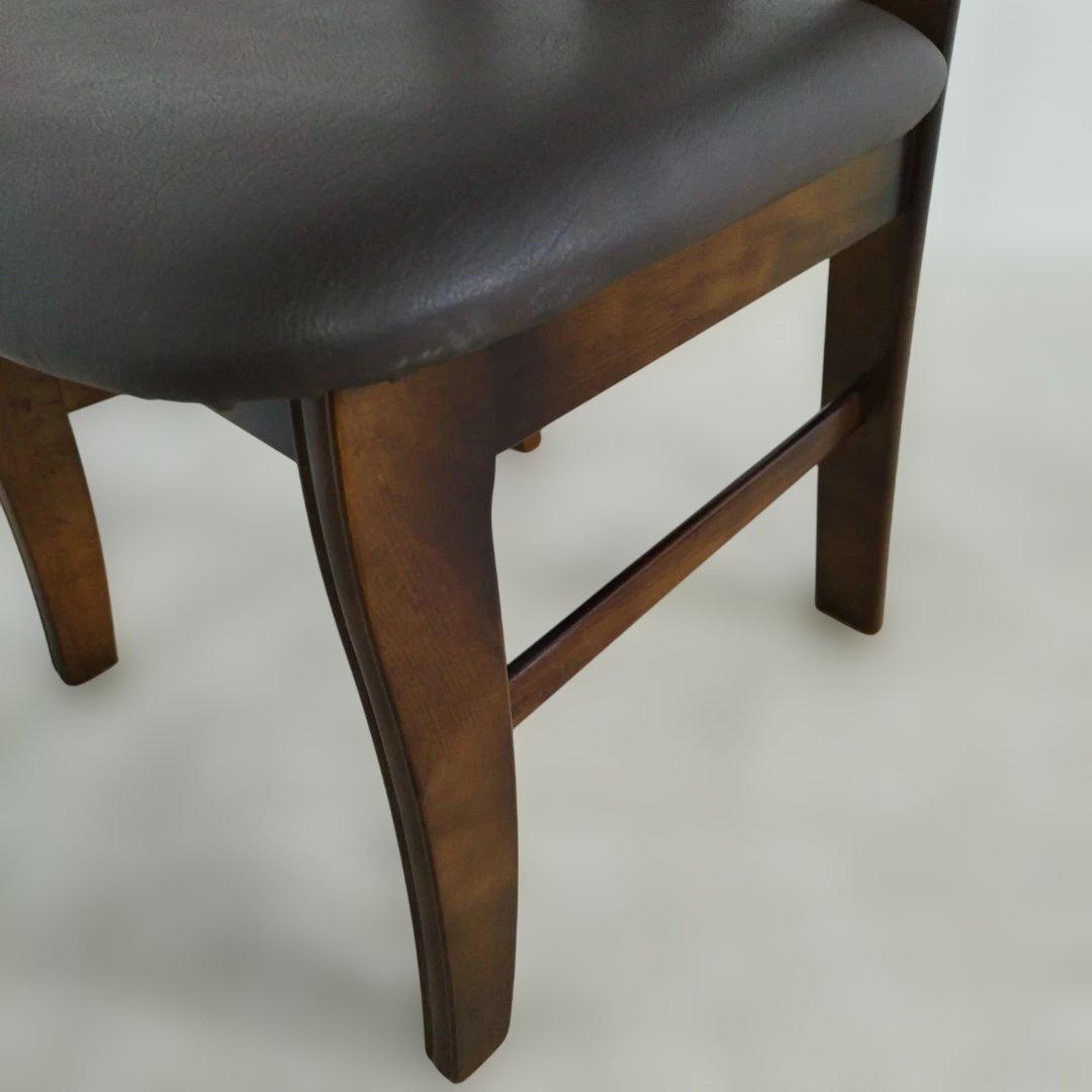 ③ カリモク コロニアル アームレスチェア ダイニングチェア