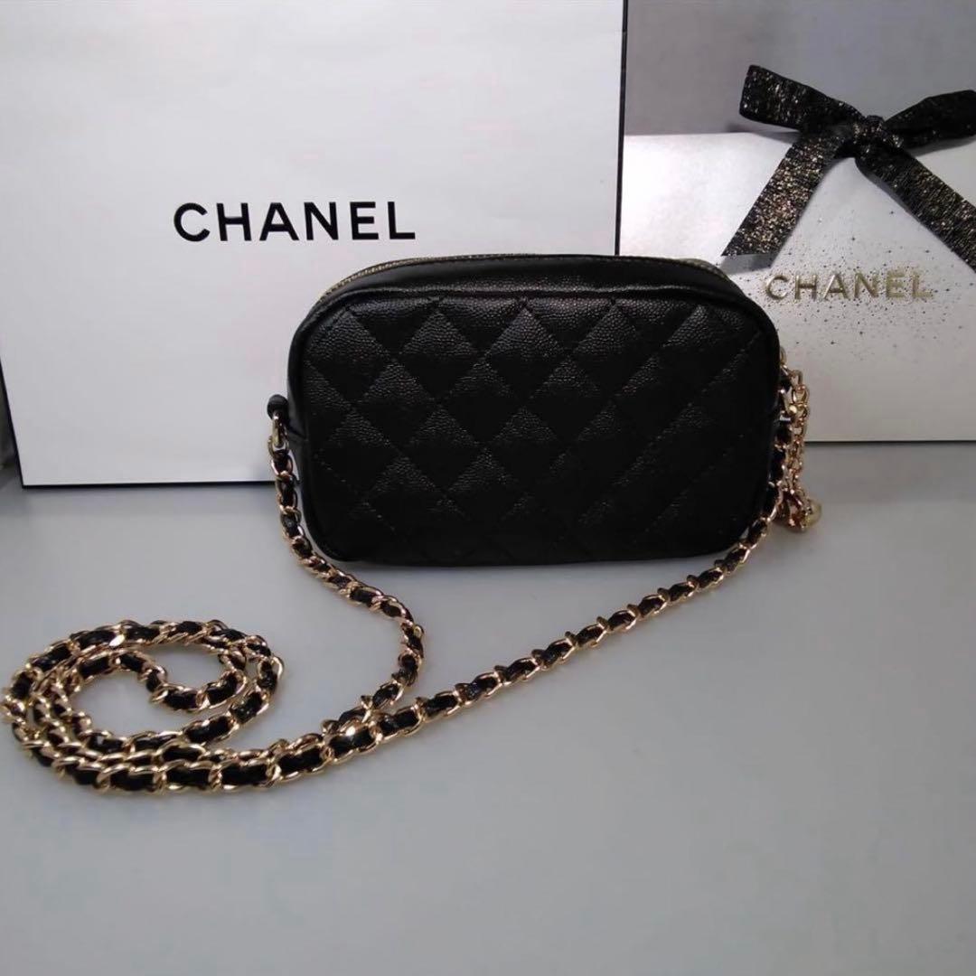 【新品】CHANEL(シャネル)ノベルティ ココチャーム付 ミニショルダーバッグ